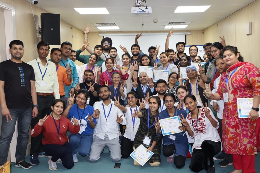 Basic Life Support (BLS-CPR) training session